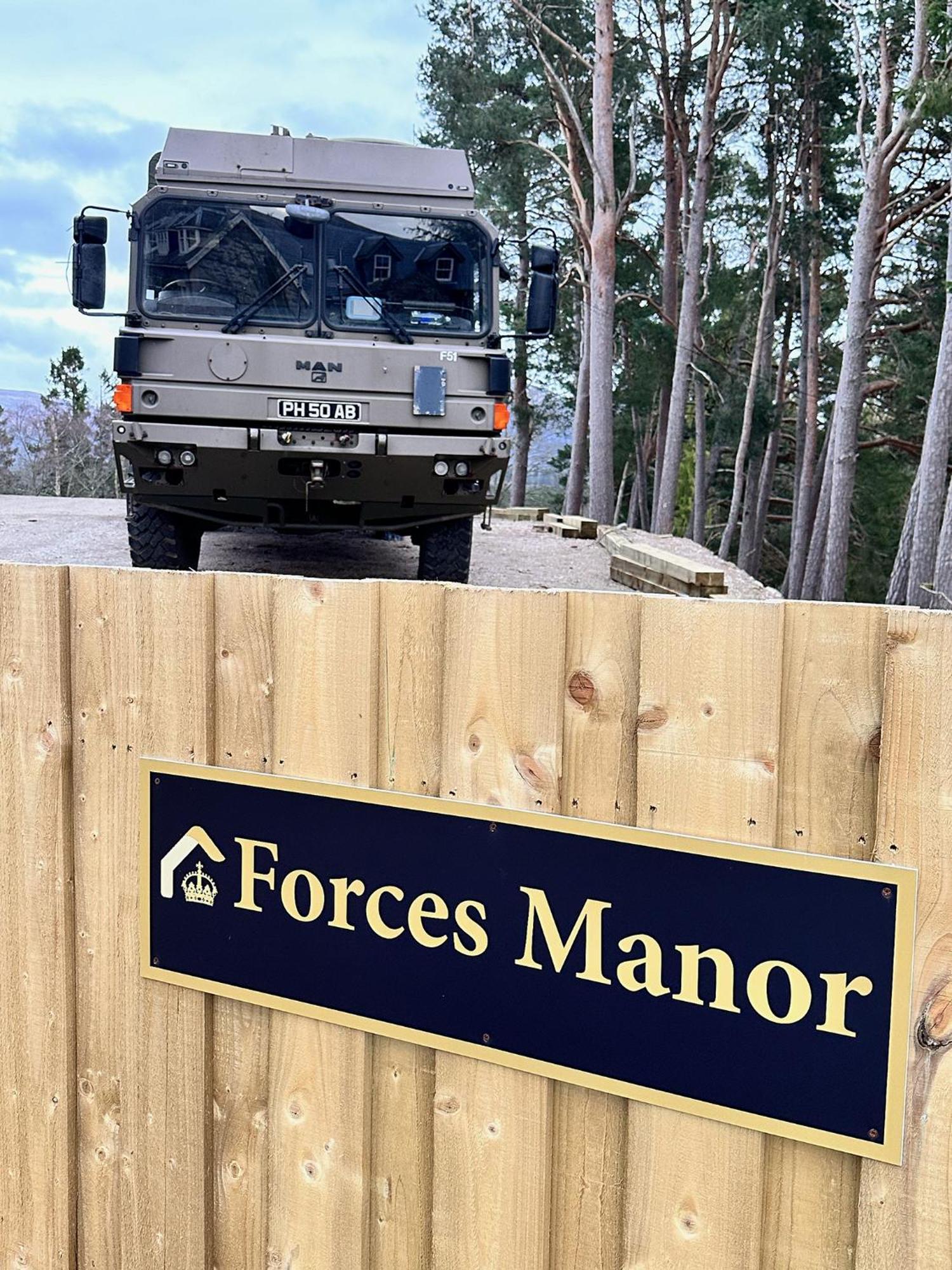 Отель Forces Manor Кинкрейг Экстерьер фото